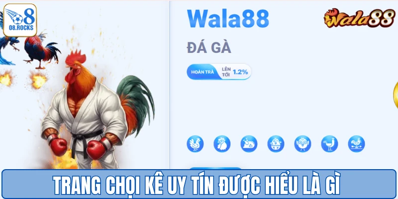 Trang chọi kê uy tín được hiểu là gì